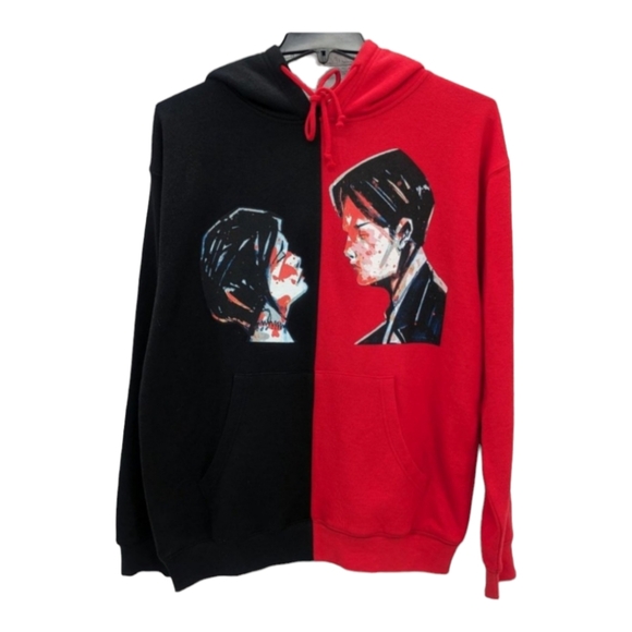 HOST PICK🎉 NWOT My Chemical Romance Three Cheers For Sweet Revenge Split Hoodie - Picture 2 of 5